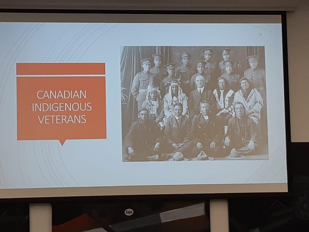 Honouring Indigenous Veterans Presentation