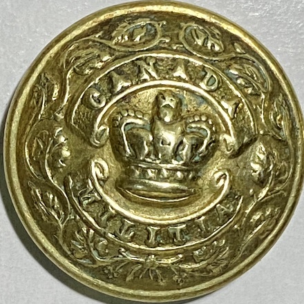 Buttons, Canadian Militia Buttons, Canadian Militia - 1855-1901