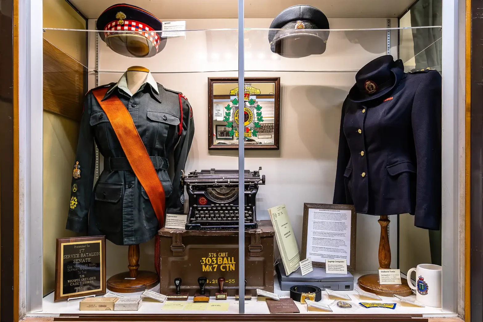 Admin - Cadets Cabinet, CSS Virtual Museum