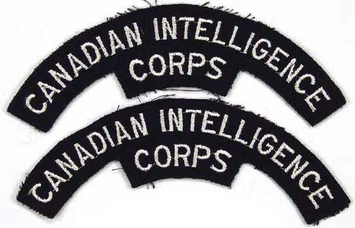 Insignia, Shoulder, Intelligence 			   - C052866thumb