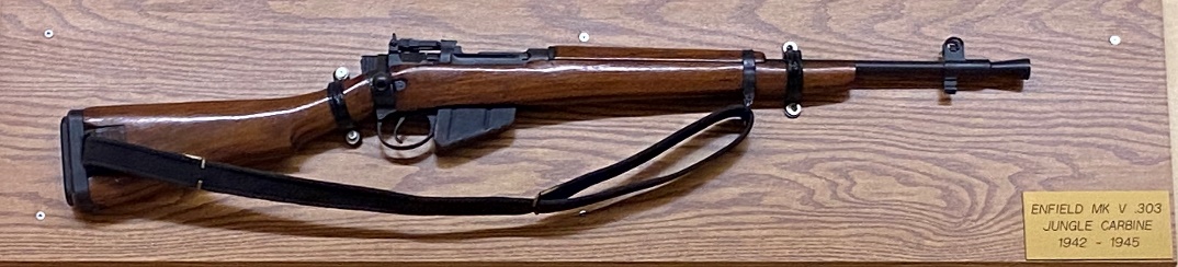 Rifle, Enfield MK V Jungle Carbine 1942-45 - Enfield MK V  .303 jungle carbine 1942-45