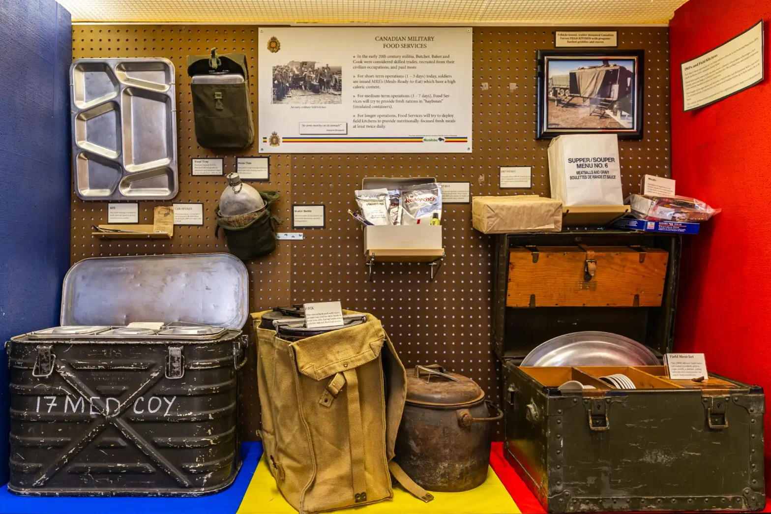 Food Service Cabinet, CSS Virtual Museum