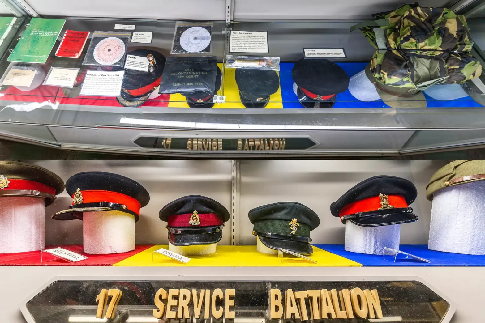 Hats and NBCW Cabinet, CSS Virtual Museum