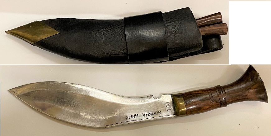 Knives, Jungle Warfare - Kukri knife Ghurkha troops ww2