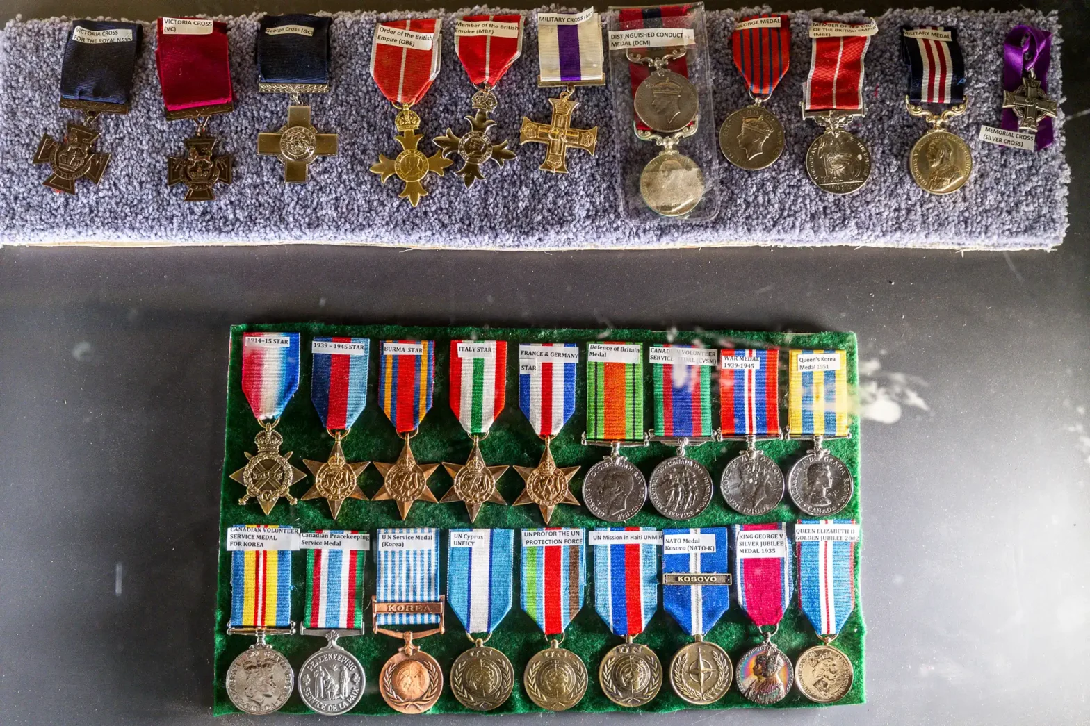 Medals Cabinet, CSS Virtual Museum