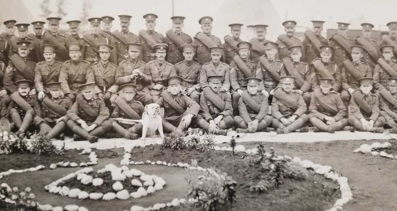No1 Overseas CASC Training Depot, Camp Sewell, 1915. Rembrandt Studio, WPG