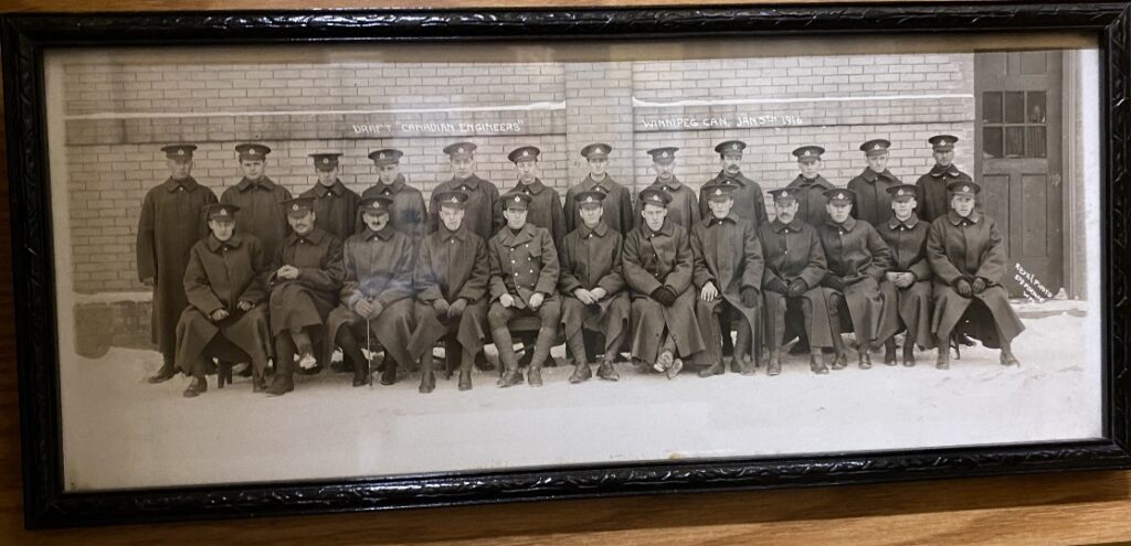 Draft, Canadian Engineers – January, 1916