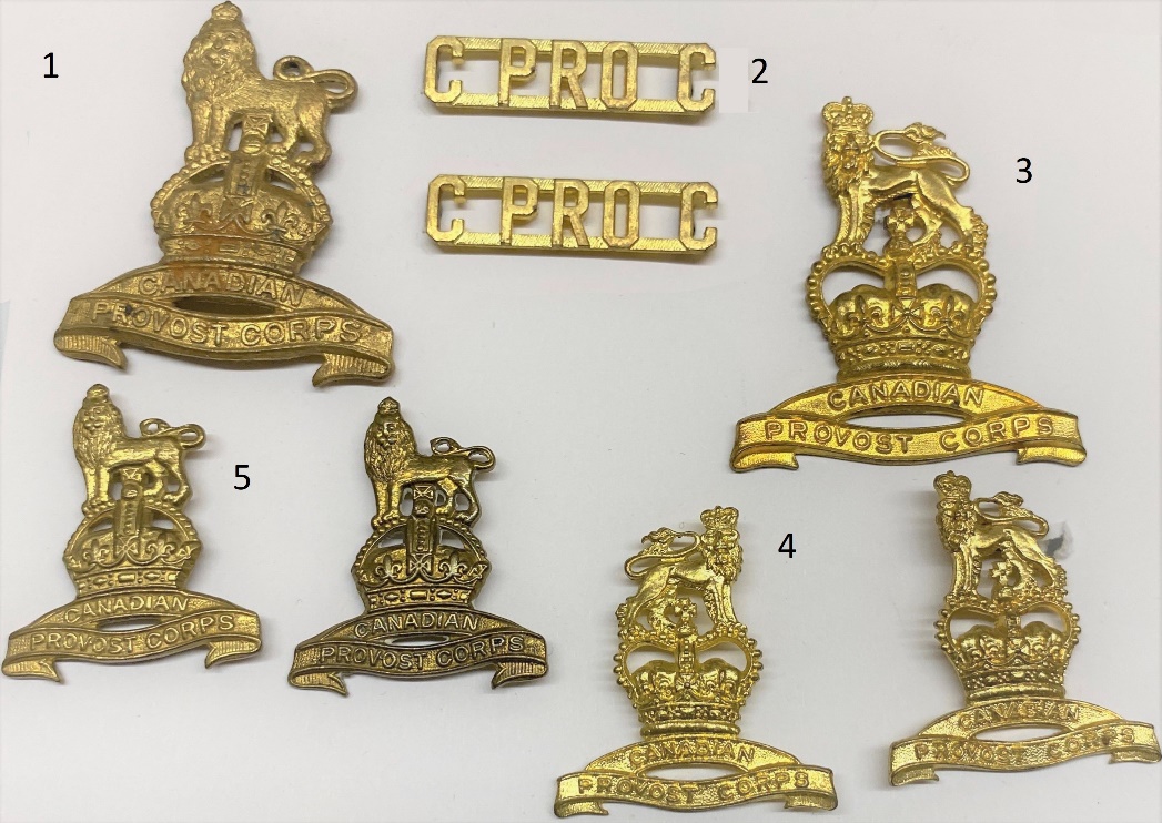 Badges, Military Police - Provo    BADGES & COLLAR DOGS - Copy - Copy