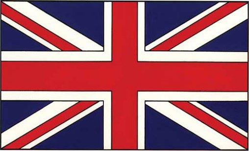 Flag, Royal Union (Union Jack) - The Royal Union Flag of 1801 to 1965