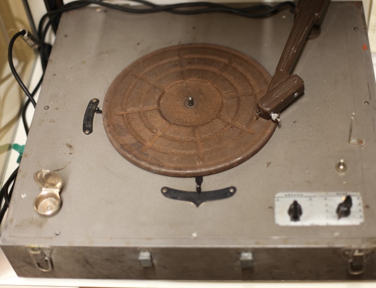 Recorder, Cutting Lathes - Wax disk recorder (3)