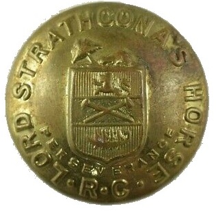 Button, LORD STRATHCONA'S HORSE    Button, LORD STRATHCONA'S HORSE    - bbbbbbb