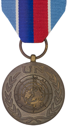 Medal, UN Mission in Haiti (UNMIH) back of medal - image1