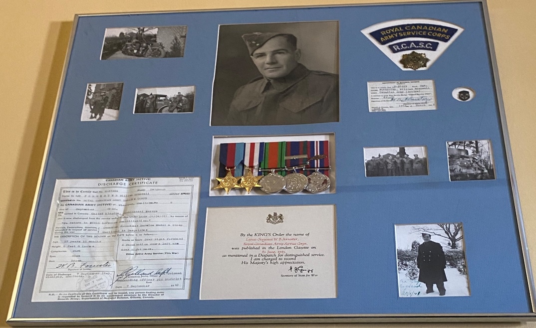 Photograph, Framed:	Forrester, Sgt. William Bramwell  - image1