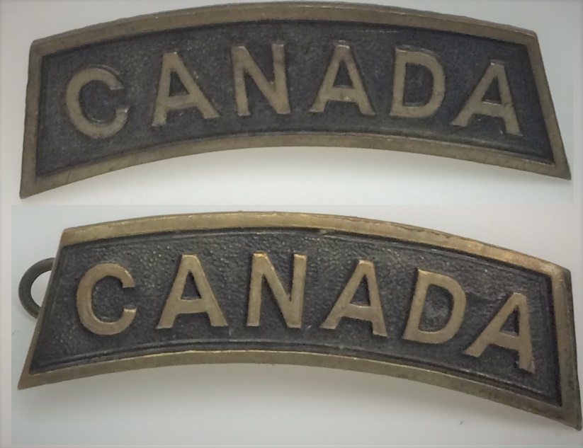 Titles, Shoulder, Canadian Army, First World War  - image1