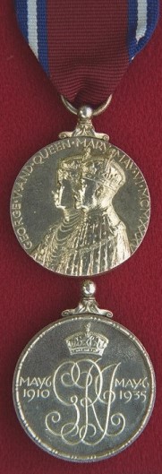 Medal, King George V Silver Jubilee (1935)   - image1