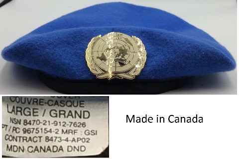 Beret/Helmet/Cap, Light Blue, United Nations        - image1