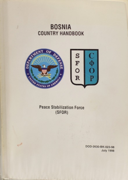 Handbook, Bosnia Country (1998)    - image1