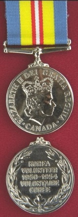 Medal, Canadian Volunteer Service, Korea | The Governor General of Canada - image1