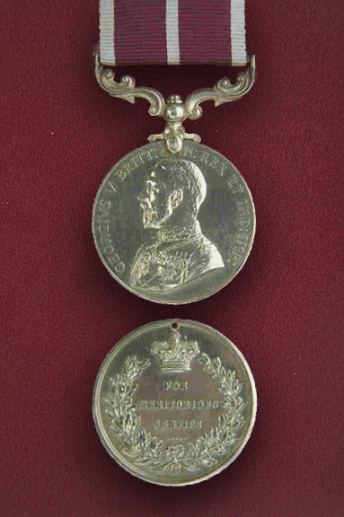 Medal, British Meritorious Service (MSM) - image1