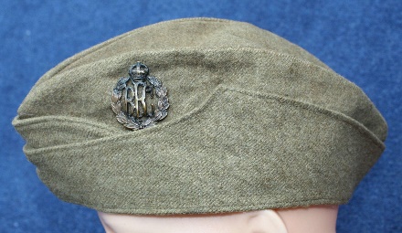 Cap, Field Service (“wedge cap”), Royal Flying Corps (RFC) Cap Badge - ww1-other-ranks-rfc-khaki-side-cap_10773_main_size4